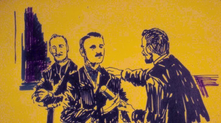 Os julgamentos de 1857–1858: a estrutura de poder do Concílio contra o reformador.