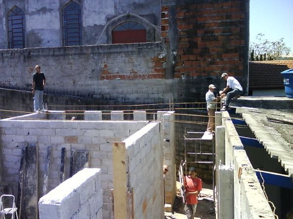 Construção da creche Todo Mundo Feliz