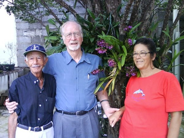 Roy, Maria e o Pr. Barroso