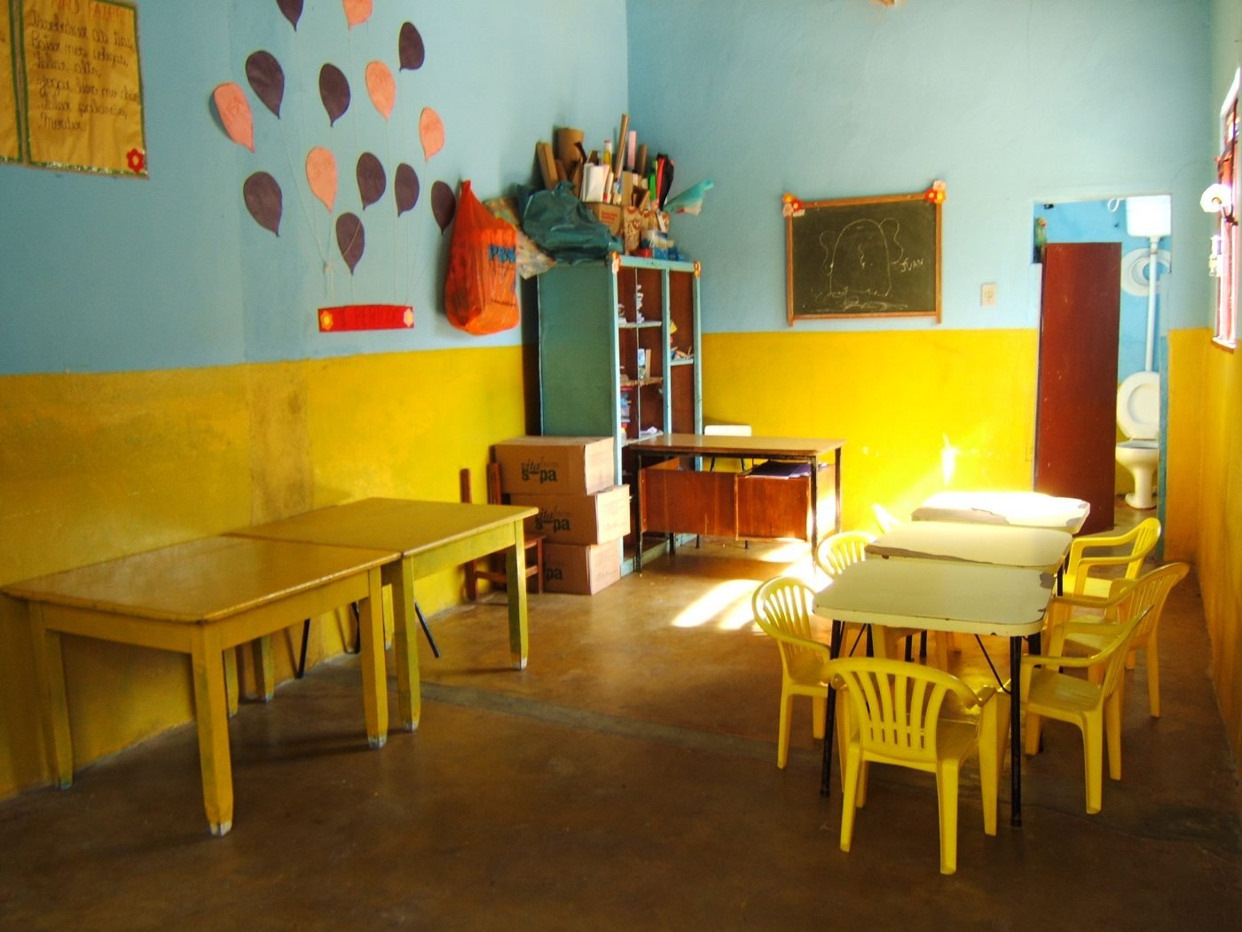 Sala de crianças reformada na IMeL Ibirité